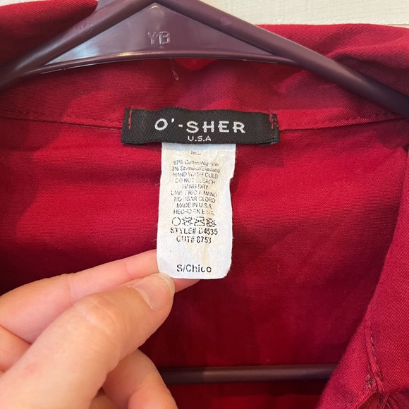 Vintage retro 50’s style dress, berry red, size Small Adult. - Picture 5 of 8